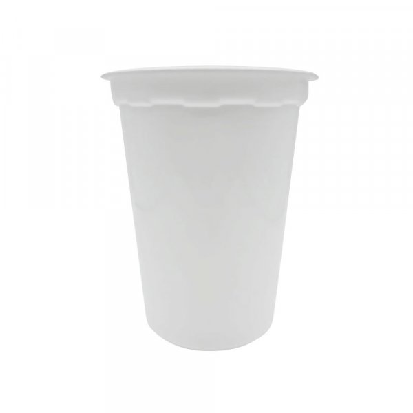 960 Stk. PP-Siegelrandbecher 500 ml weiß Ø 95x126 mm Plastikbecher